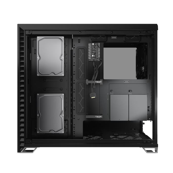 Корпус Fractal Design Vector RS Blackout TG, без БП, E-ATX, Full-Tower, чёрный - фото 51299014