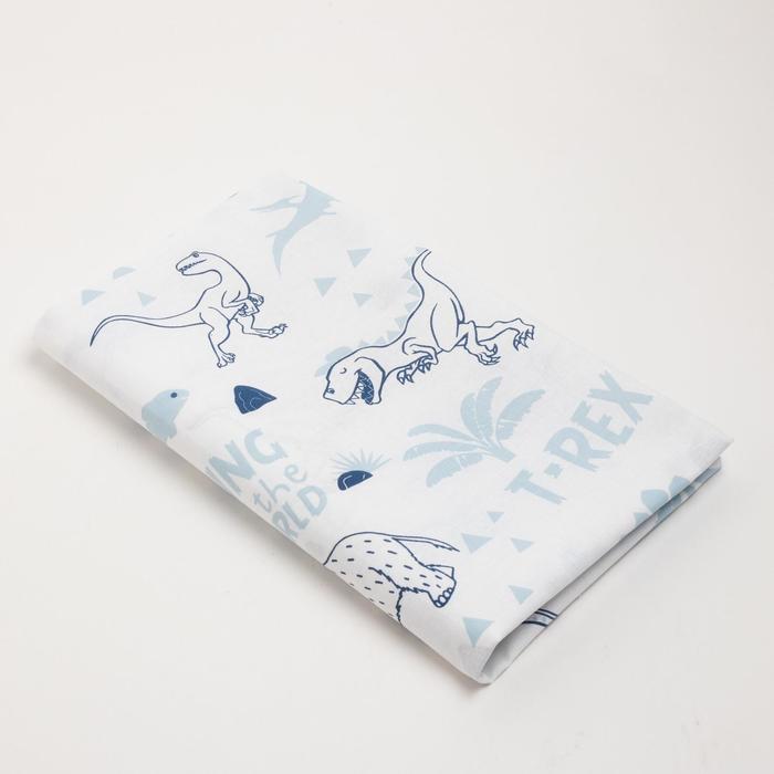 Пелёнка «Крошка Я» Wild one, 75×120 см, бязь, хлопок 100% - Фото 1