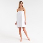 Полотенце банное Экономь и Я «Парео» 68×150 см, цвет белый, 100%хл с AIRO, 320 г/м² - Фото 4