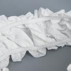 Набор фиксаторов для волос с двумя резинками одноразовый Чистовье, спанлейс, 10 шт/уп, цвет белый - Фото 8