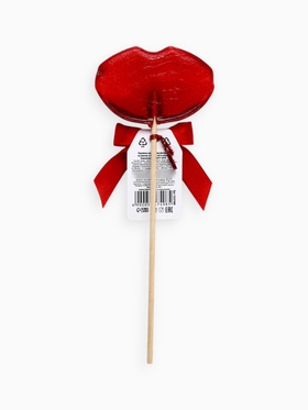 Леденец на палочке «Меняю леденец на поцелуй», вкус: земляника, 25 г (комплект 2 шт)