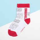 Носки детские «Трансформеры», 18-20 см - Фото 2