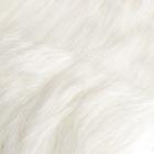 Лоскут для рукоделия, 50 × 50 см, мех длинноворсовый на трикотажной основе, цвет белый - фото 8668911