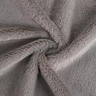 Лоскут для рукоделия, 50 × 50 cм, мех, цвет светло-серый - Фото 2