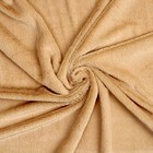 Лоскут для рукоделия, 50 × 50 cм, мех, цвет светло-коричневый - фото 3717876