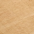 Лоскут для рукоделия, 50 × 50 cм, мех, цвет светло-коричневый - Фото 4
