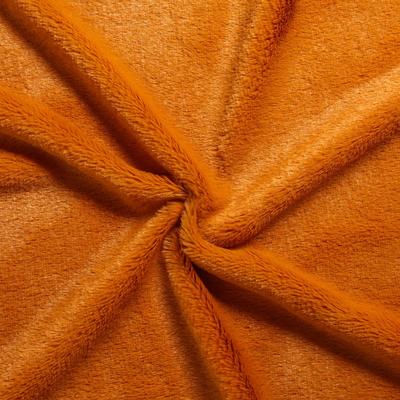 Ткань для рукоделия, мех, рыже-коричневая, лоскут 50×50 см