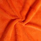Лоскут для рукоделия, 50 × 50 cм, мех, цвет оранжевый - Фото 2