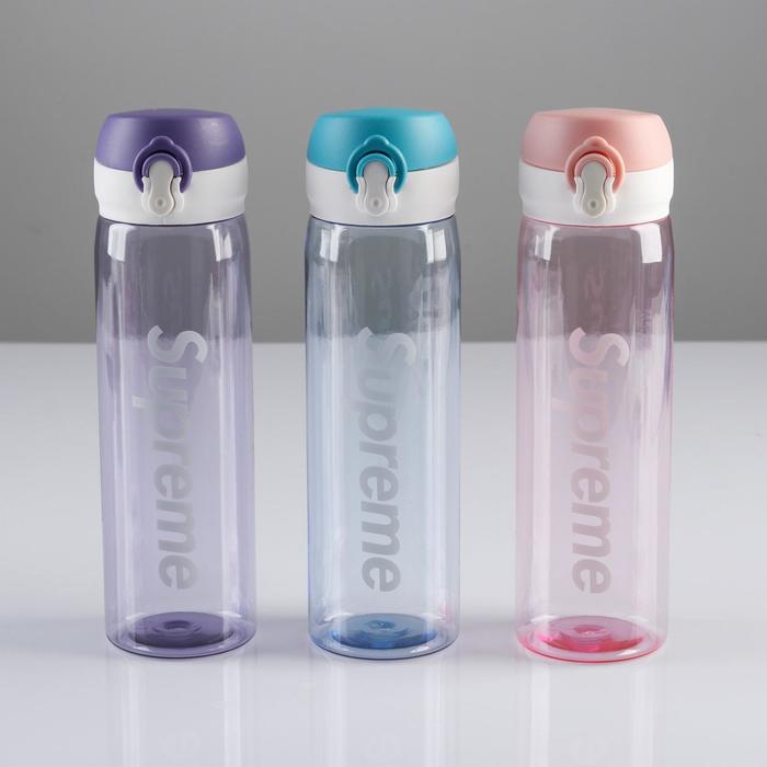 Бутылка для воды Supreme, 550 мл, цвет МИКС - Фото 1