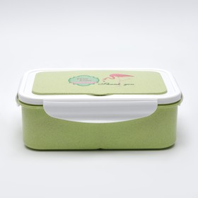 Ланч бокс с отделениями для еды, контейнер для еды, 1.4 л, 21.5 х 7.3 х 15 см, микс