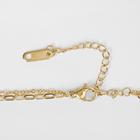 Кулон ассорти "Стальной" шарик, цвет золото, L=48 - фото 24496403