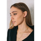 Кулон ассорти "Стальной" шарик, цвет золото, L=48 - фото 24496405