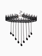 Чокер «Госпожа» вытянутые бусины, цвет чёрный, L=31 см - Фото 1