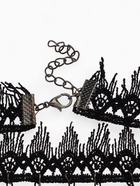 Чокер «Госпожа» вытянутые бусины, цвет чёрный, L=31 см - Фото 4