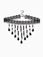 Чокер «Госпожа» россыпь бусин, цвет чёрный, L=31 см - Фото 1
