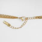 Кулон ассорти «Стальной» любовь, цвет золото, L=48 - фото 25617287