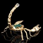 Сувенир «Скорпион», 9×7×6 см, с кристаллами - Фото 3