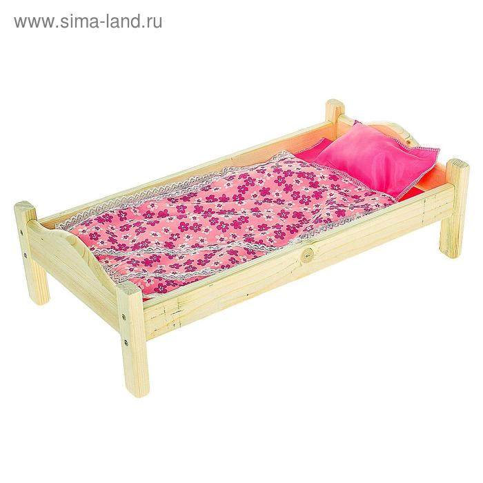 Кроватка кукольная 13, МИКС - Фото 1