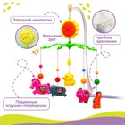 Мобиль музыкальный на кроватку Крошка Я «Солнышко. Зоопарк», заводной, виды МИКС - Фото 2