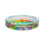 Бассейн надувной "Микки Маус", 122 х 25 см, 75 шариков, от 2 лет - Фото 1