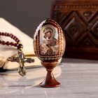 Сувенир Яйцо на подставке икона "Божья Матерь Феодоровская" - фото 12054013