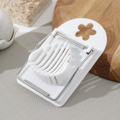 Яйцерезка Доляна «Комфорт», 14×8 см, МИКС