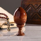Фигурка «Сувенирное яйцо на подставке. Икона Святое семейство», дерево - Фото 2