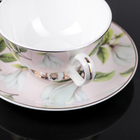 Сервиз чайный "Нежность", 6 предметов: 2 чашки 250 мл, 2 ложки, 2 блюдца - Фото 4