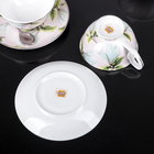 Сервиз чайный "Нежность", 6 предметов: 2 чашки 250 мл, 2 ложки, 2 блюдца - Фото 6