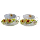 Сервиз чайный "Ирэн", 4 предмета: 2 чашки 250 мл, 2 блюдца - Фото 1