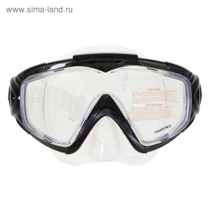 Маска для плавания AQUA SPORT, панорамный вид, от 14 лет, цвет МИКС, 55981 INTEX - Фото 1