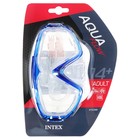 Маска для плавания AQUA SPORT, панорамный вид, от 14 лет, цвет МИКС, 55981 INTEX - Фото 3