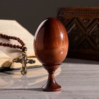 Сувенир Яйцо на подставке икона "Божья Матерь Неупиваемая чаша" - Фото 2