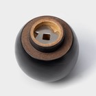 Мельница для специй Доляна «Дуновение леса», 21×4.5 см, керамический механизм, чёрная - Фото 4