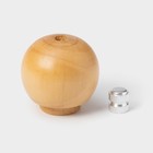 Мельница для специй Доляна «Дуновение леса», 25×4.8 см, керамический механизм, бежевая - Фото 3