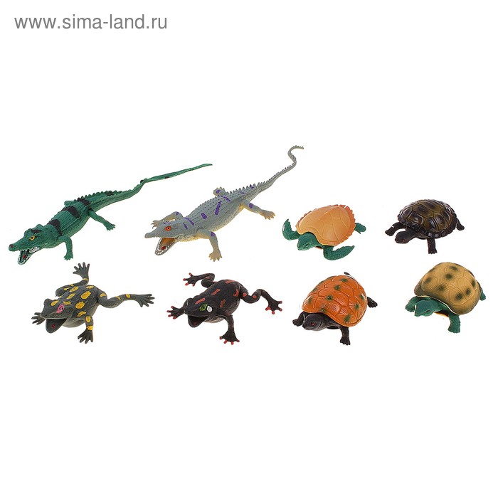 Резиновая игрушка "Рептилии" МИКС - Фото 1