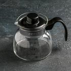 Чайник стеклянный заварочный «Чайные истории», 700 мл, термостойкое стекло, дно d=12 см - фото 2832861