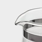 Чайник стеклянный заварочный Magistro «Мехико», 500 мл, с металлическим ситом, пластиковая колба - фото 4177032