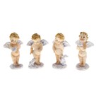 Сувенир полистоун "Ангелочек со зверятами" 8х4,5х3 см - Фото 2