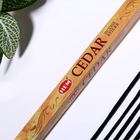 Благовония HEM "Cedar. Кедр", 8 палочек в упаковке, четырёхгранник - Фото 2