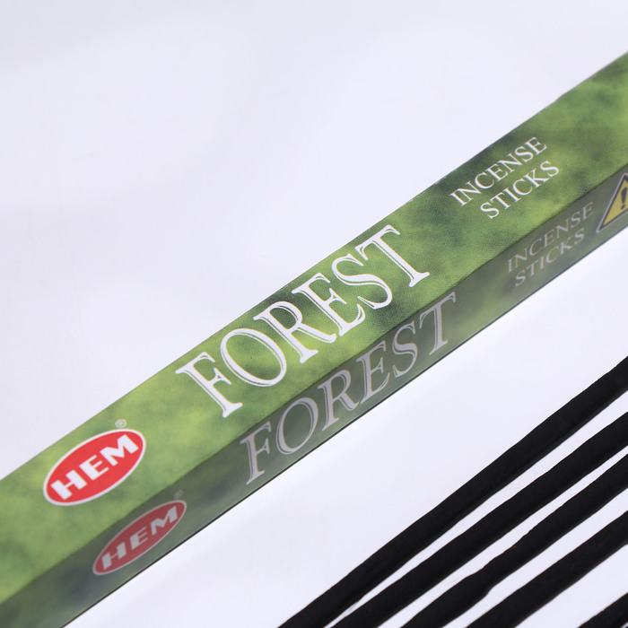 Благовония HEM "Forest. Лес", 8 палочек в упаковке, четырёхгранник - фото 1927237434