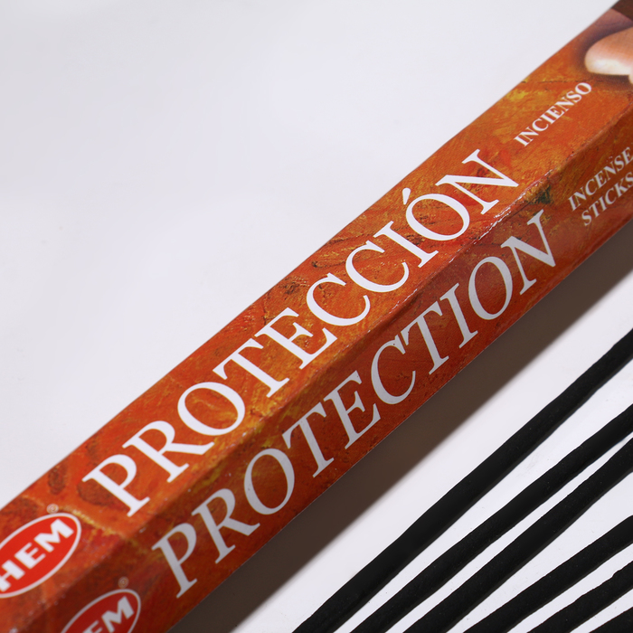 Благовония HEM "Protection. Защита", 20 палочек в упаковке, шестигранник - фото 1906775432