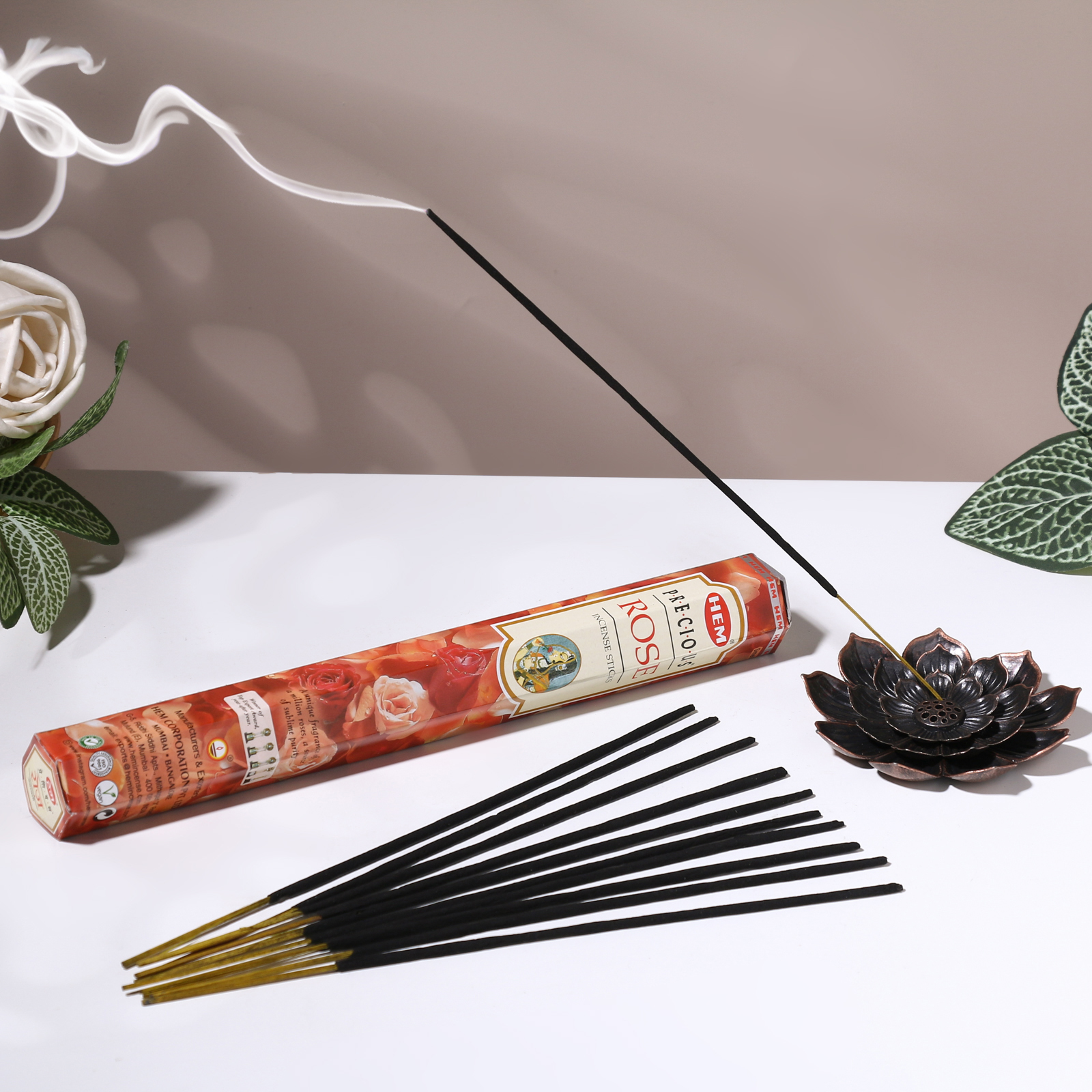 Благовония HEM "Precious Rose. Драгоценная Роза", 20 палочек в упаковке ...