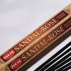 Благовония HEM "Sandal Rosa. Сандал Роза", 20 палочек в упаковке, шестигранник - Фото 2
