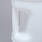Канистра пищевая «Бочонок», 20 л, со сливом, белая - Фото 5