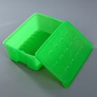 Ящик для карандашей с крышкой, 2 л, 22×15,5×9 см, цвет МИКС - Фото 2