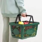 Корзина для покупок Альтернатива, пластик, 42.5×30×22.5 см, МИКС - Фото 3