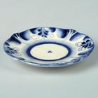 Блюдце фарфоровое «Силуэт», 9×9×1 см, гжель - Фото 5