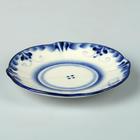 Блюдце фарфоровое «Силуэт», 9×9×1 см, гжель - Фото 7