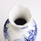 Ваза цветов, сухоцветов «Оля», 27 см, фарфор, гжель - Фото 3